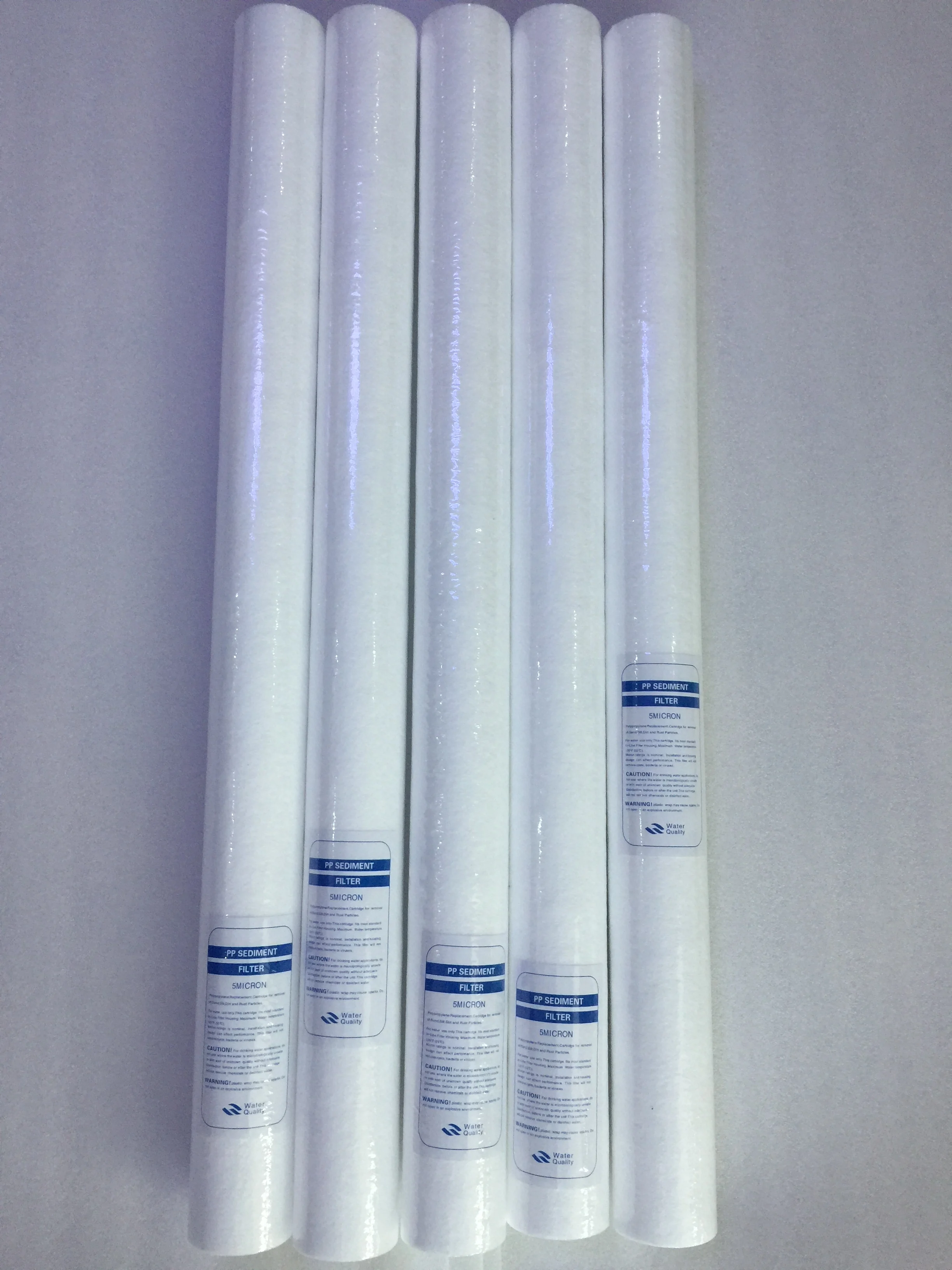 Home Water Dispenser 10 Inch 1 Micron PP Yarn String Wound Filter Cartridge