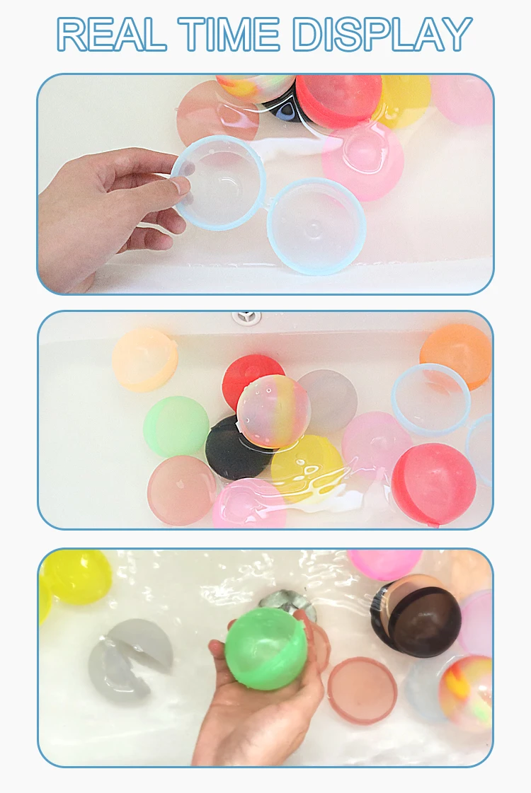 Tadatu Reusable Refillable Water Balloons Quick Fill Reusable