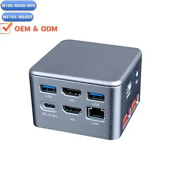 OEM N100 Ultra 155H AMD 7840HS Core I7 I5 N5105 Mini PC