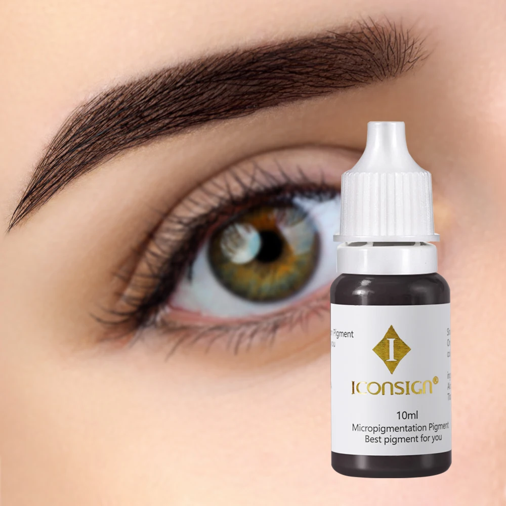 ICONSIGN Tattoo Ink Eyebrow Microblading Pigment in Stock Mouth Eyeliner Tattoo Brow Dye