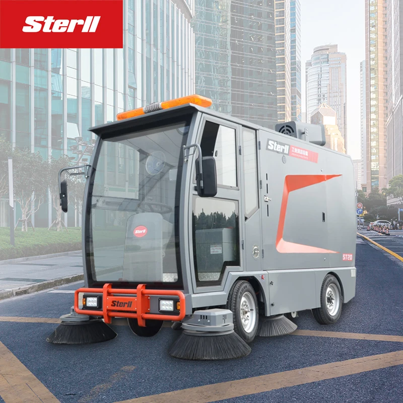 Reasonable Price Large Industrial Floor Sweeper Street Sweeper Truck Road Sweeper Clean Machine