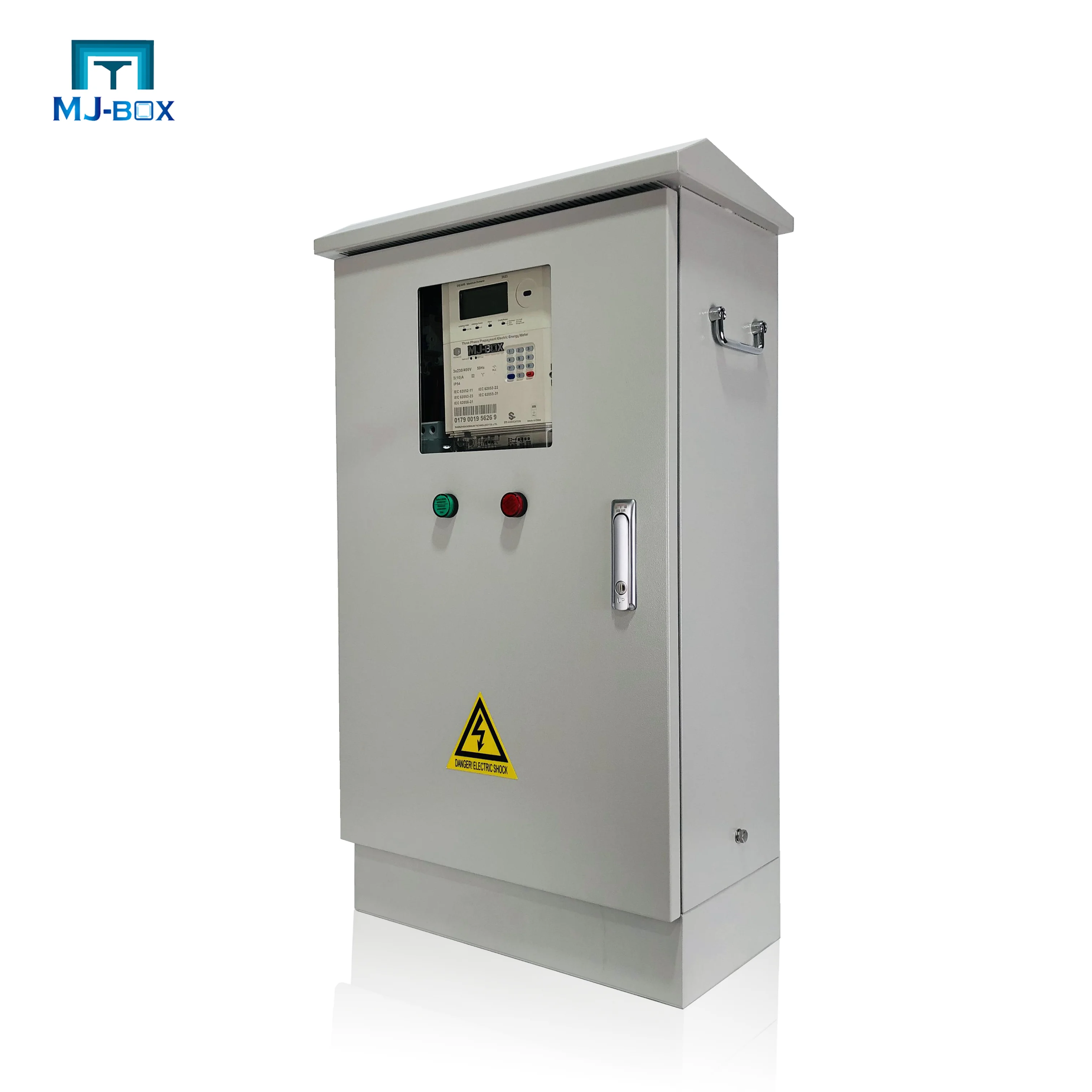 Custom CNC Ip66 Ip67 Electrical Control Panel Board  Stainless Steel Junction Box with Indicator Light
