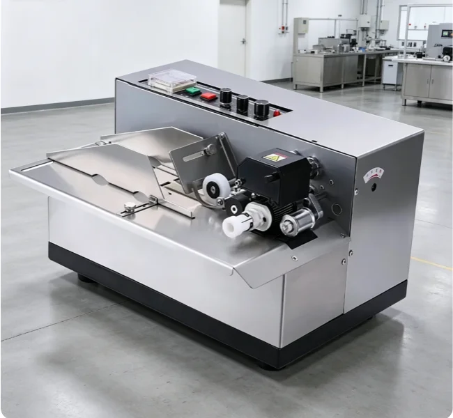 TEBAK Continuous Date Printing Machine MY380 Semi-Automatic Paging Date Coder for Label & Film Bag Marking