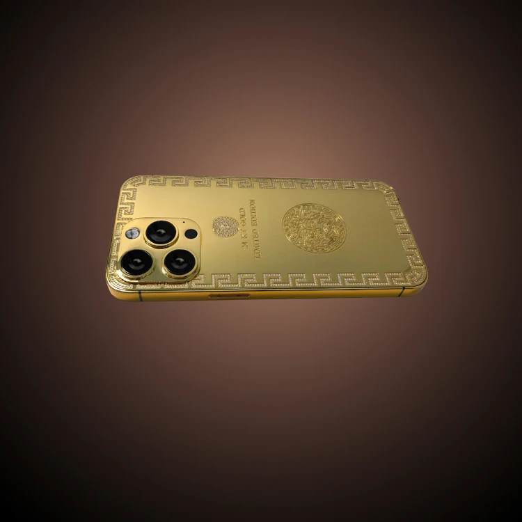 Gold Plated Phone Cases - Luxury Iphone Engraved Housing
