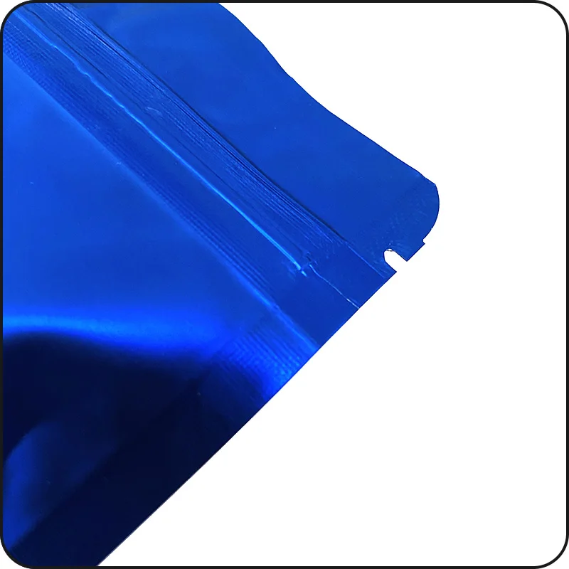 100 Pack 4x6 Inch Mylar Bags - Resealable Smell Proof Stand-up Bags For Food Storage, Double-Sided Matte
