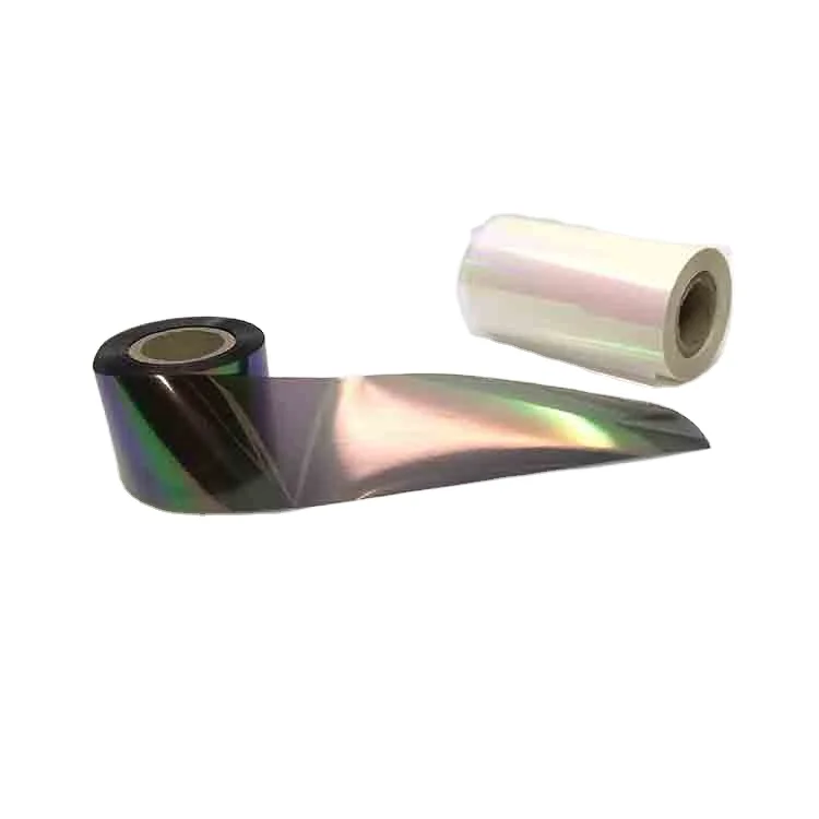 Best Selling Wonderful High Quality Holographic Rainbow Hot Stamping Foil For Plastic