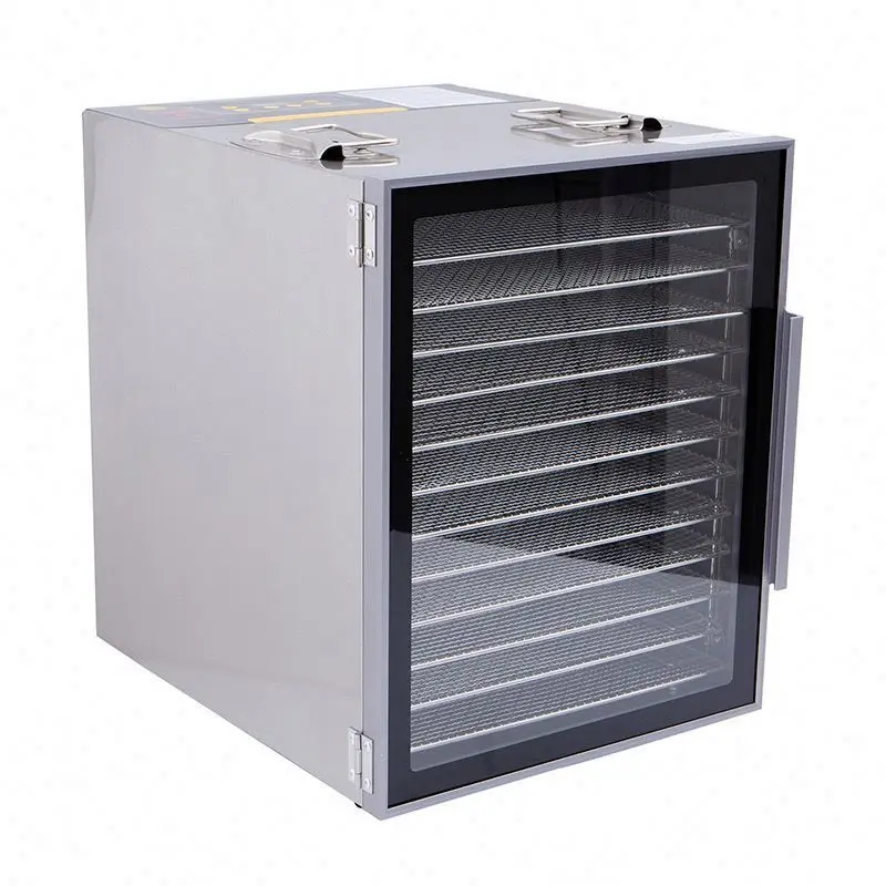 TEBAK 12 Layers Food Dryer Fruit Vegetable Dehydrator Machine Home Food Air Drying Oven Beef Pet Food Meat Lemon Dryer Machine