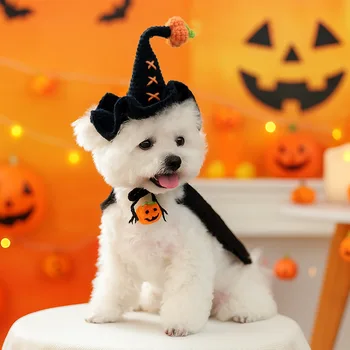 Festival New Pet Halloween Accessories Cosplay Party Funny Christmas Style Pet Clothes Cat Hat