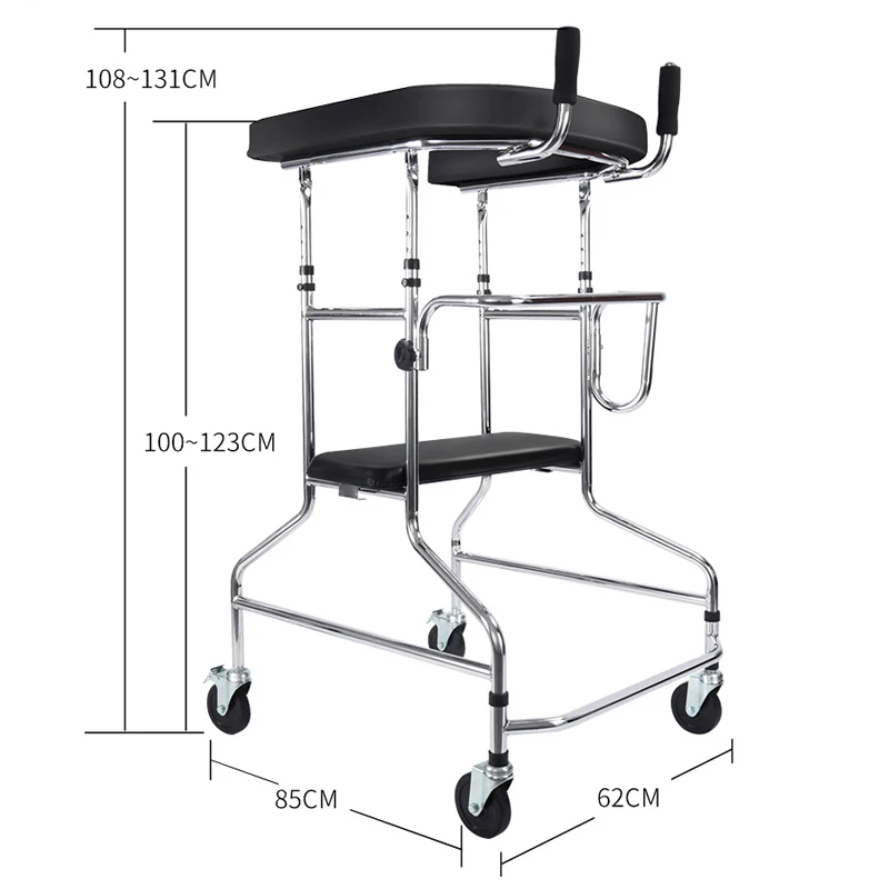 Cerebral Palsy Rehabilitation Equipment Hemiplegia Walker Stand Frame