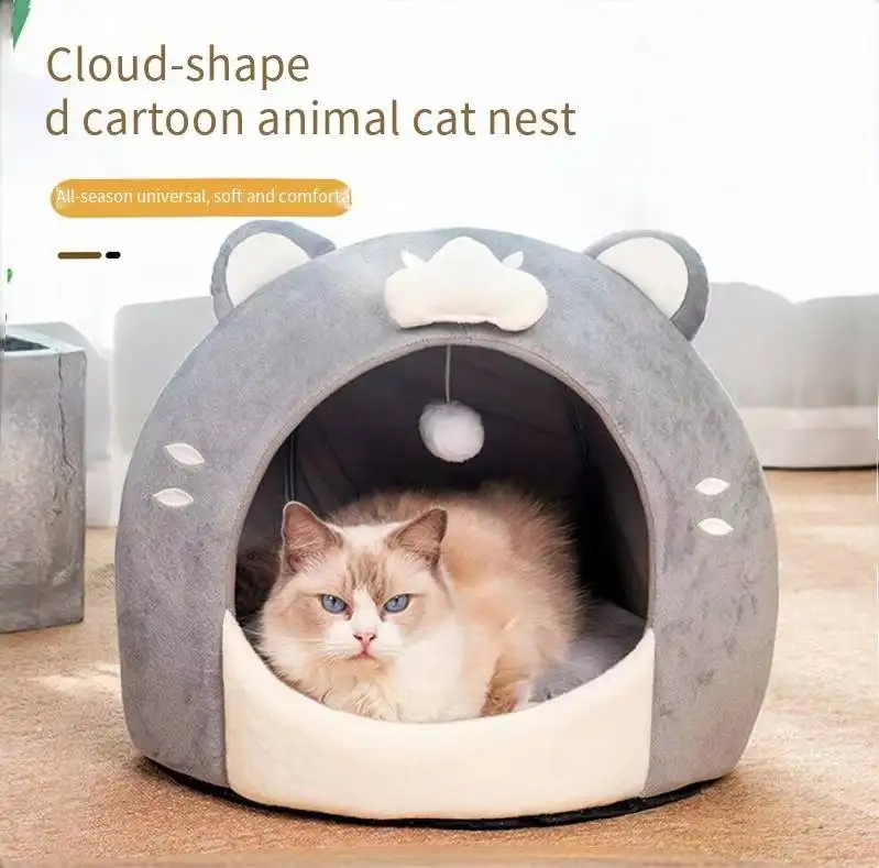 Customized Cat Sticksr Cat Nests In Autumn And Winter,Semi Enclosed