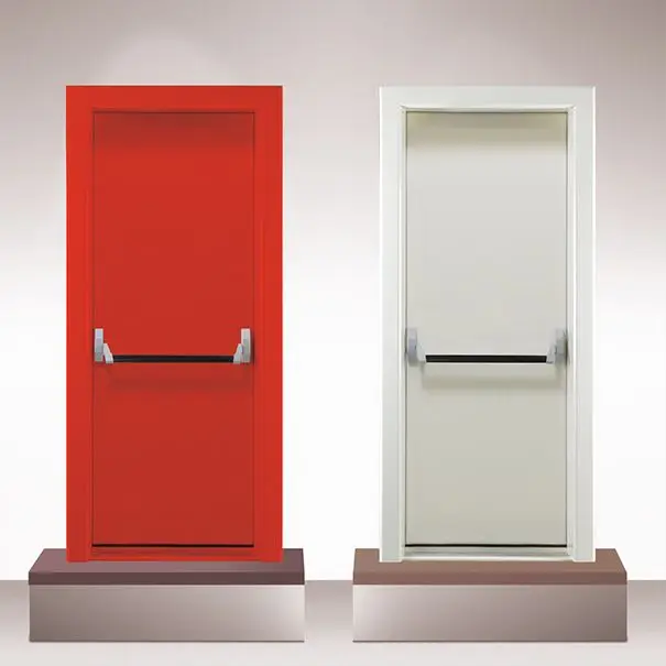 Jindoor Modern Metal Core Fire Rated Clean Room Door for Villa and Hospital Optimal Sealing Steel Door