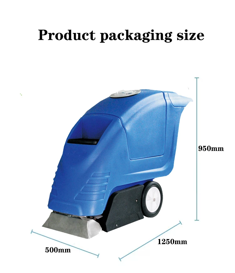 Cleanhorse D1 Professional Commercial Industrial Hand Push Carpet