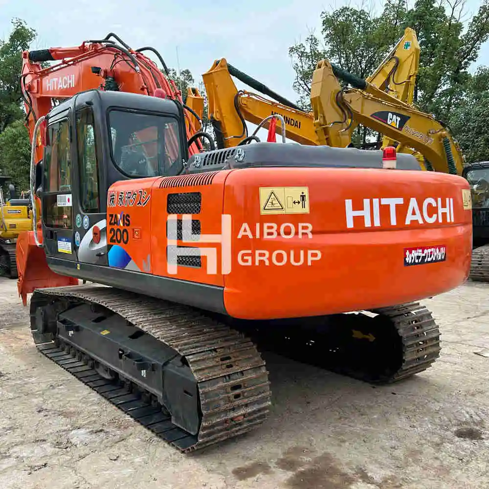 Used Hitachi ZX200-6 Excavator - Heavy Construction Equipment