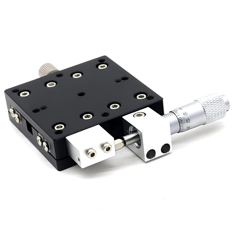 X-axis Displacement Platform LX30/40/50/60/80/90/125 Aluminum Alloy Manual Optical Translation Stage Precision Fine