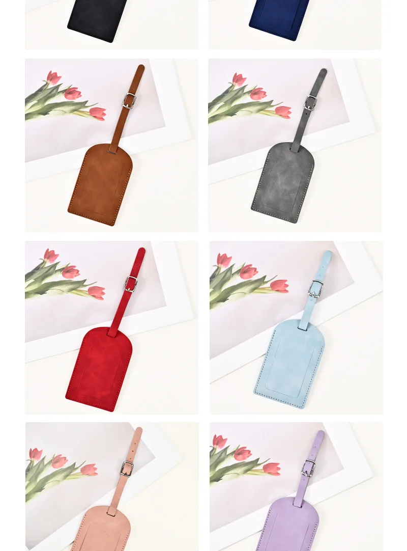 Cross-border Custom logo Luggage Tag Checked Baggage Portable Boarding Tag Airplane Travel Stowable preview 6