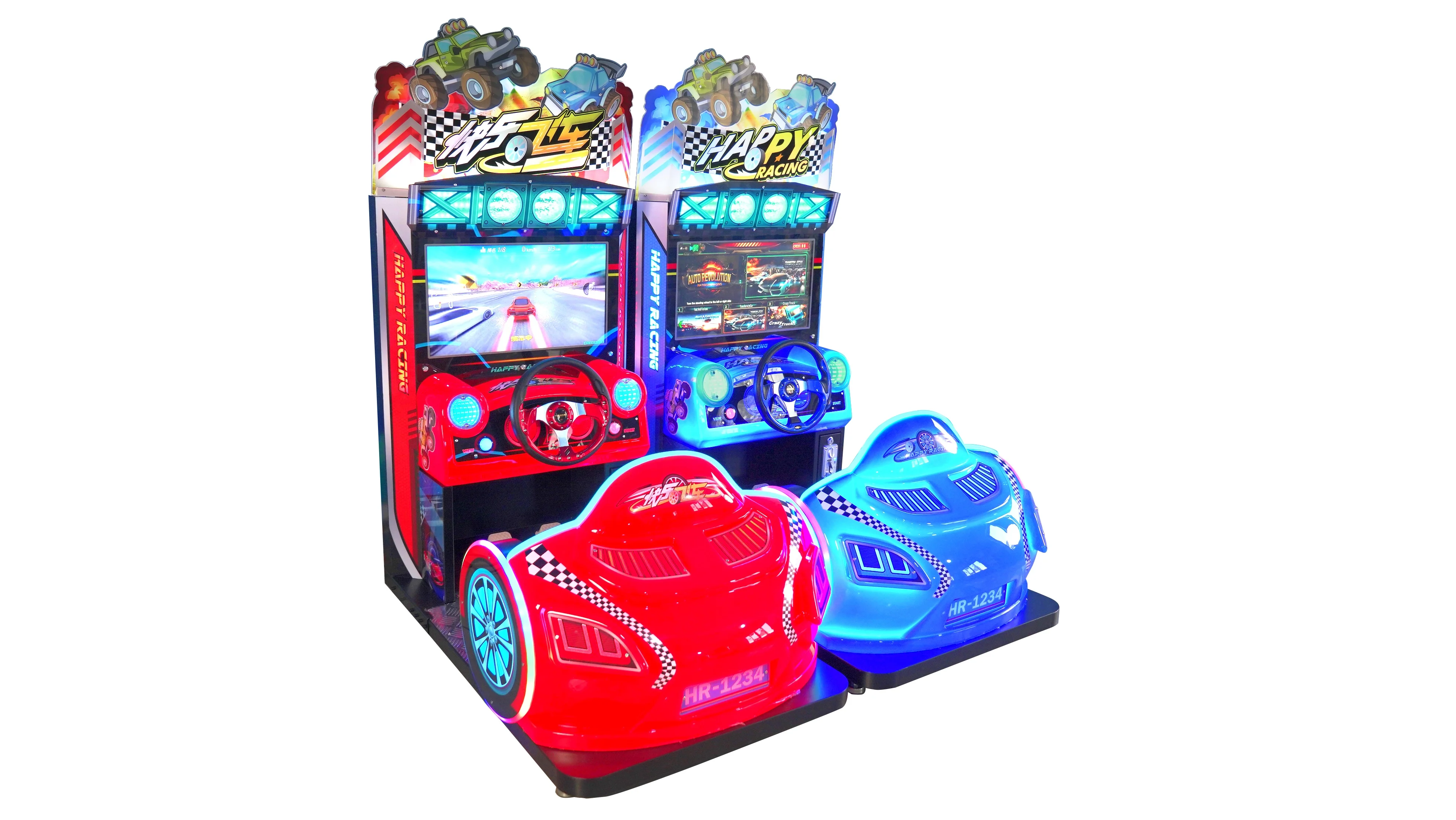 NEW car games racing Happy racing arcade children racing car game machine  for sale| Alibaba.com