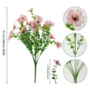 Small bunch of flowers, 7 branches - pink