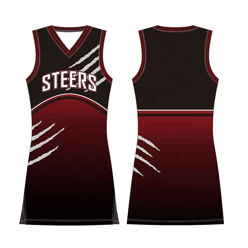 Custom Sublimation Design Your Own Cheerleading Uniform Sweet and Sexy Girls School Uniform Cheerleaders Dress