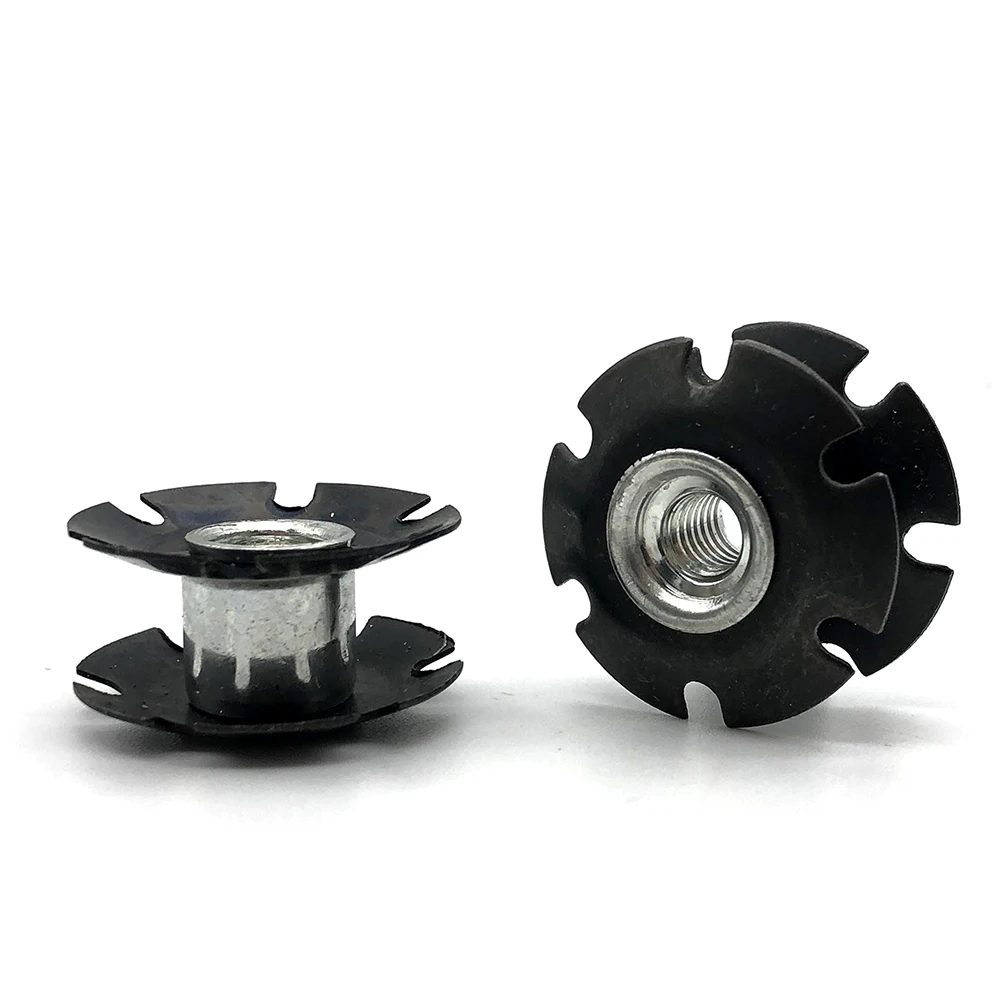 Star Nut Bicycle Stainless Steel Tube Insert Threaded Star Head Bolt and  Nut Tube Star Fangled Nut for Pipes
