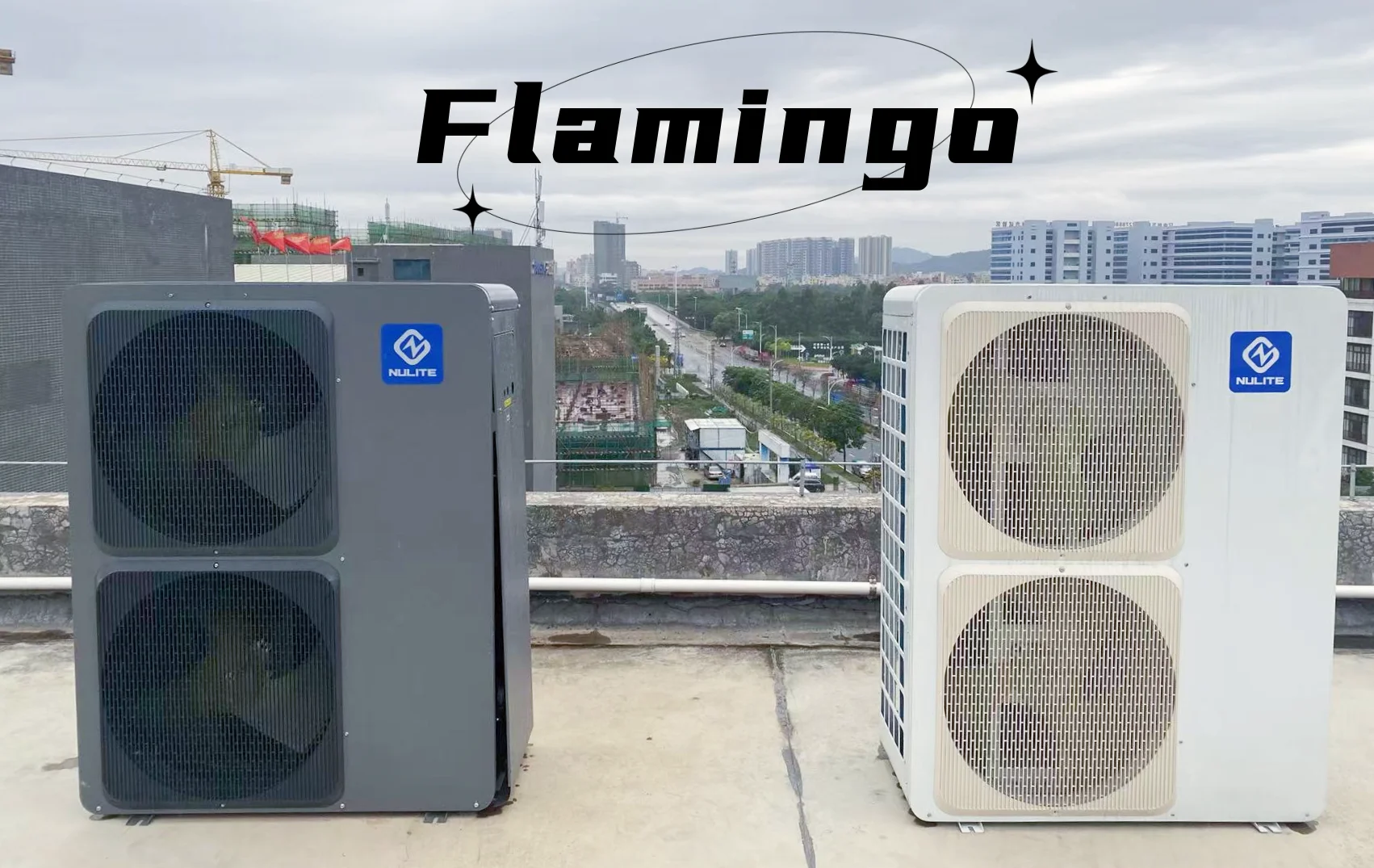Nulite New Flamingo Series R32 Household Heat Pump Inverter Heating