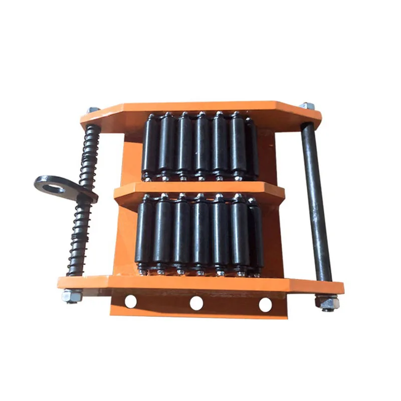 Heavy Duty Load Moving Skates Machinery Moving Cargo Trolley Rigger Skates Pallet Container Transport Roller Moving Skates