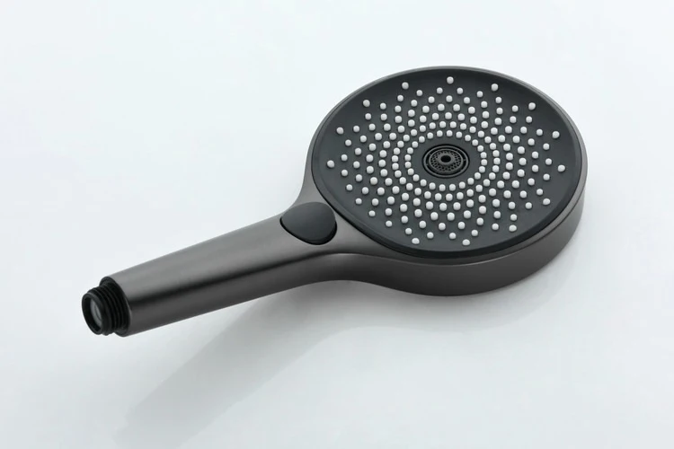 Juego de mezclador de ducha con pantalla digital oculta, montado en la pared, frío y caliente