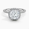 K1662_2 CT CZ_Halo Setting_Cushion cut