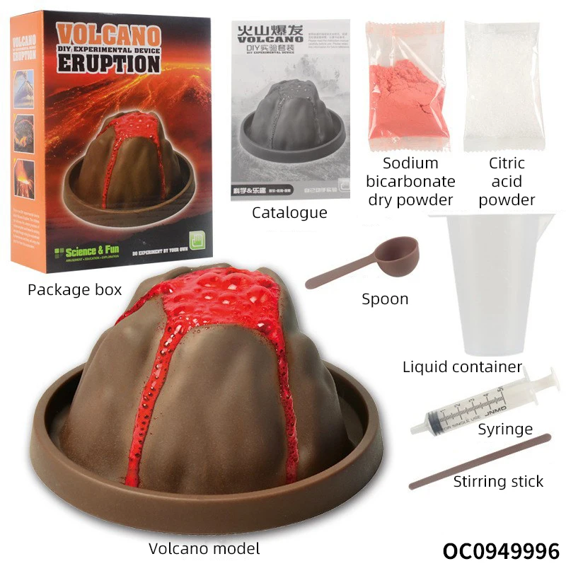 Physical Experiments Volcanic Eruptions Stem Learning Toys Educational ...