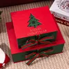 Red christmas tree flip box