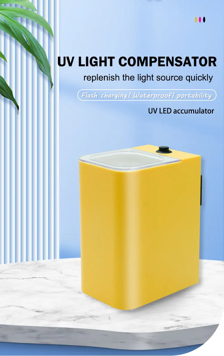 Uv Fishing Lure Jigs Fill Light Dry Battery Led Uv Luminous Bait Cup Uv