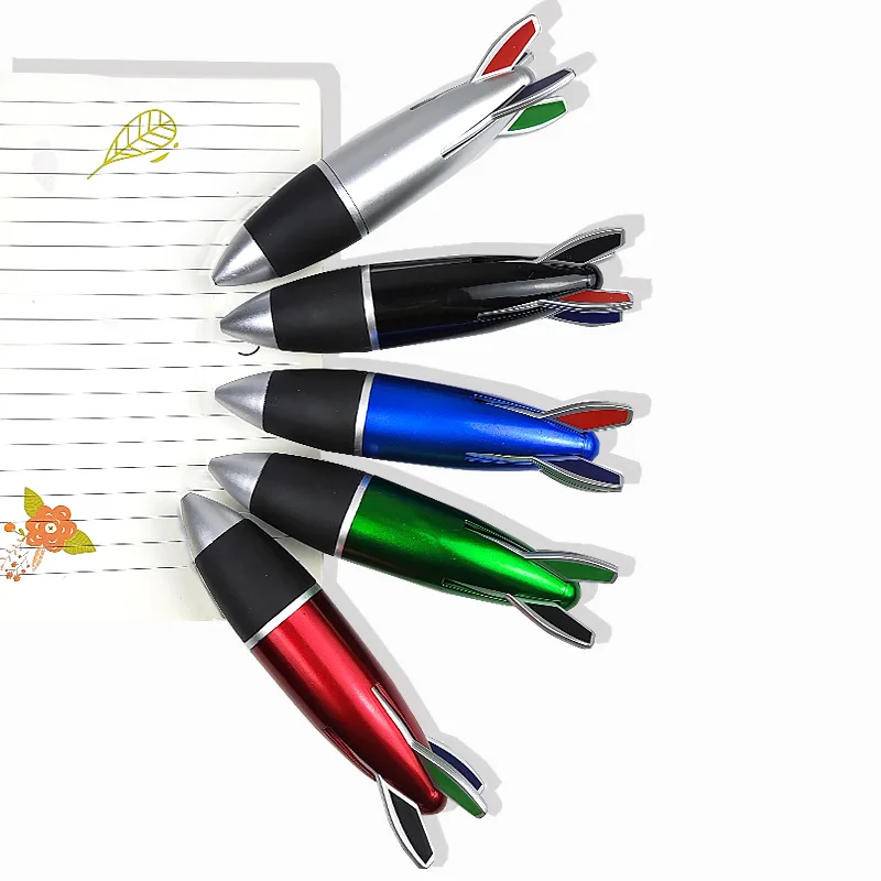 ボールペン原画 ミサイル 新着デザインクリエイティブプラスチック4色
