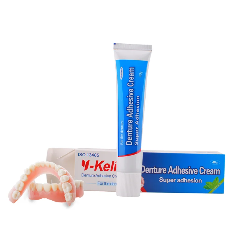 Strong Fix Power Pink Mint Flavor Zinc Free Denture Adhesive Cream