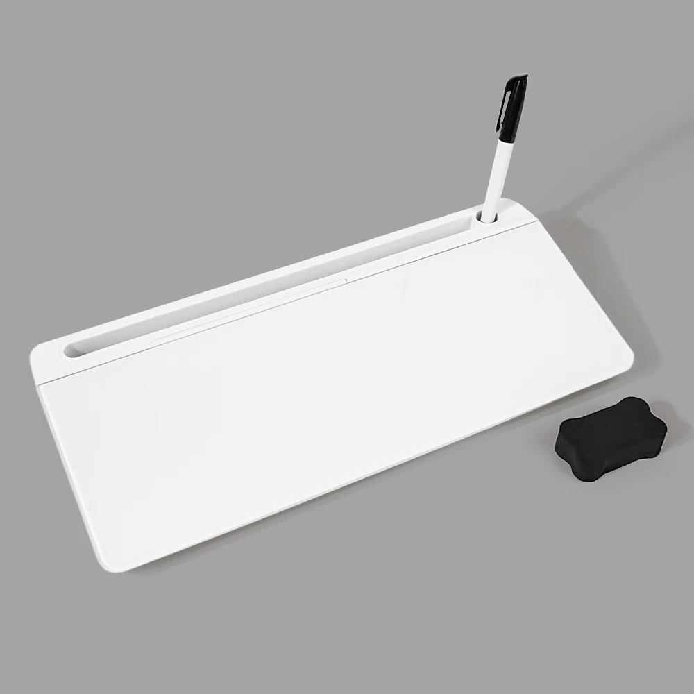 Small Computer Desk Pad Whiteboard Note Board Led Lighting Desktop Whiteboard With Calculator for Home Office
