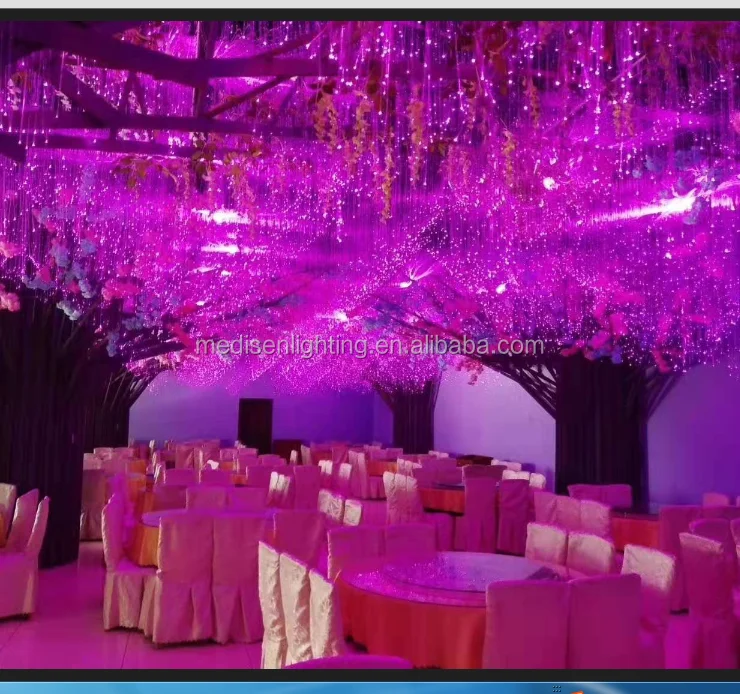 DMX управление, эффект бега, сорняк, оптоволоконный потолок, освещение для кинотеатра