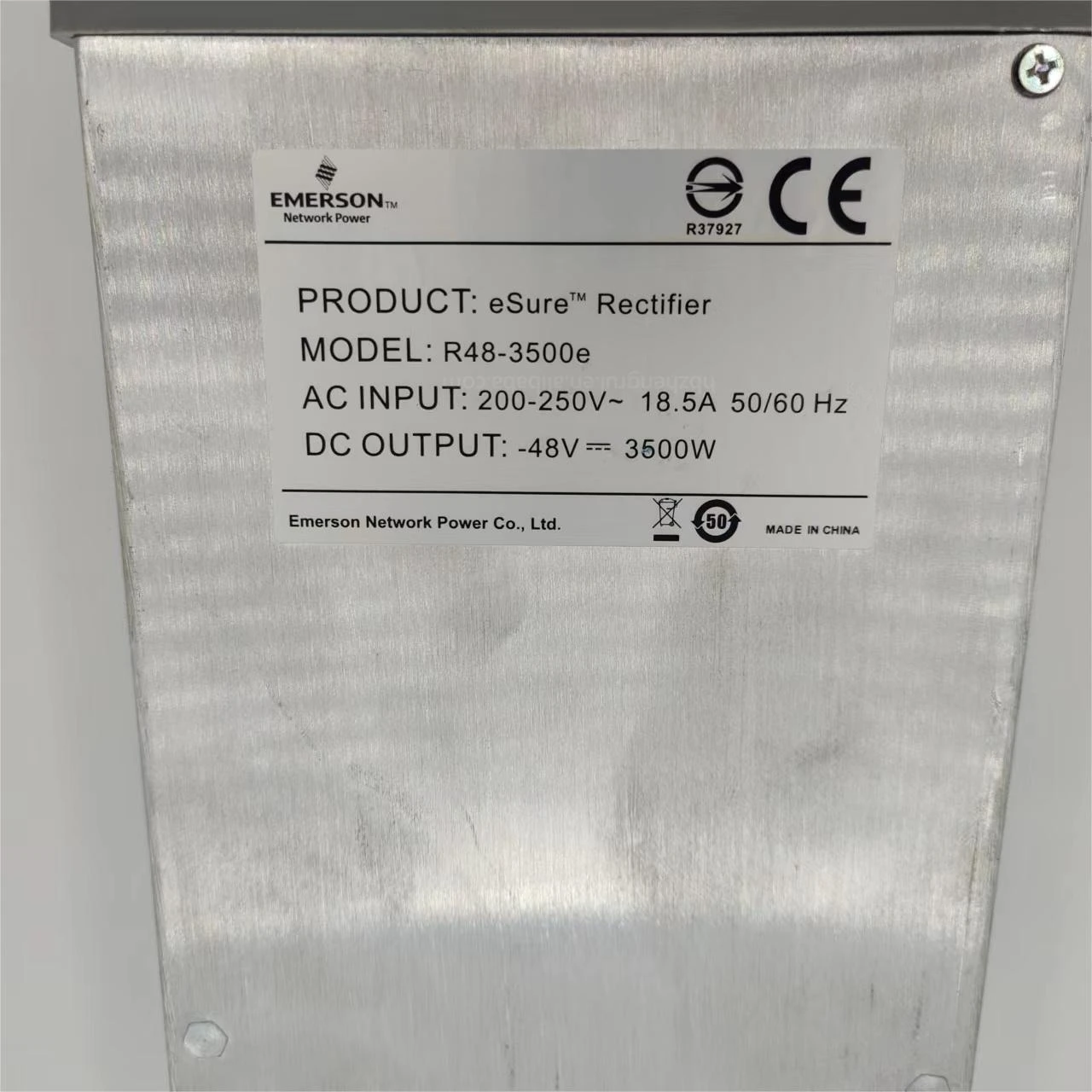 Emerson Module Rectifier Vertiv R483500e3 48v 3500w For Power