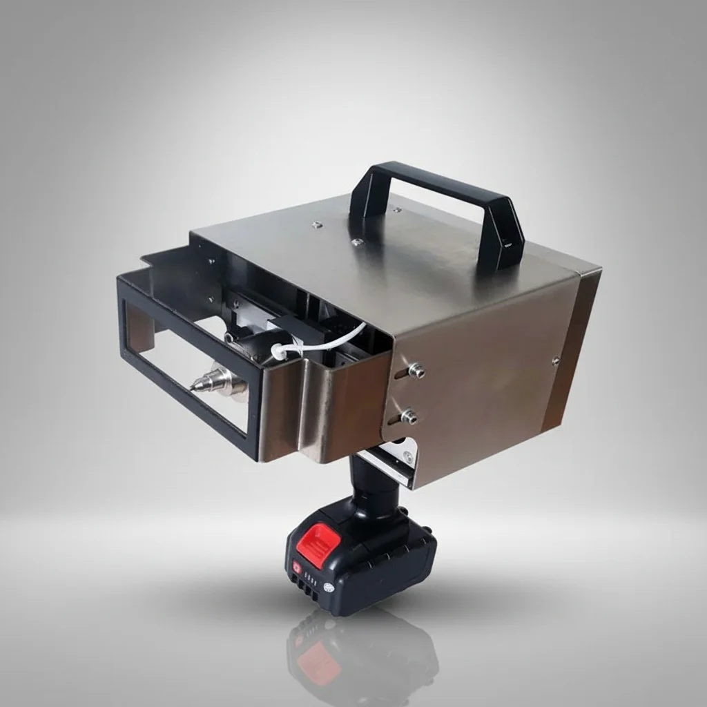 TEBAK XY/SD-4-12040 Portable Handheld Electric Pin Peen Marking Machine Metal Engraver for Vehicle Chassis VIN Code Marking