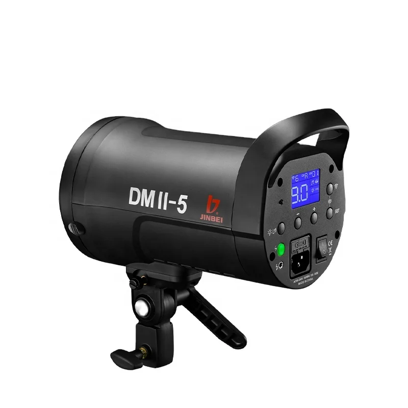 JINBEI DMII 5 500Ws Studio Flash Light - Wireless Strobe for