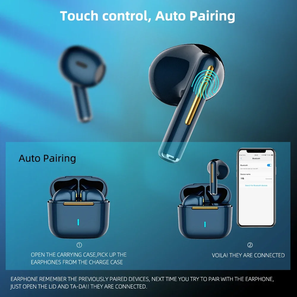 New Trending Auricularess Bluetooth Custom Waterproof Gaming In-ear ...