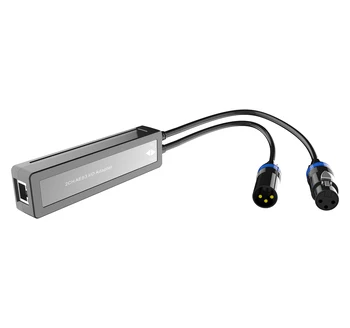 Ostrich DA22 2 Channel Dante IO conversion adapter,budget audio interface with xlr connector plug