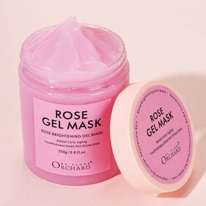 China Skin Care Supplier Rejuvenate Skin Rose Brightening Gel Facial Mask