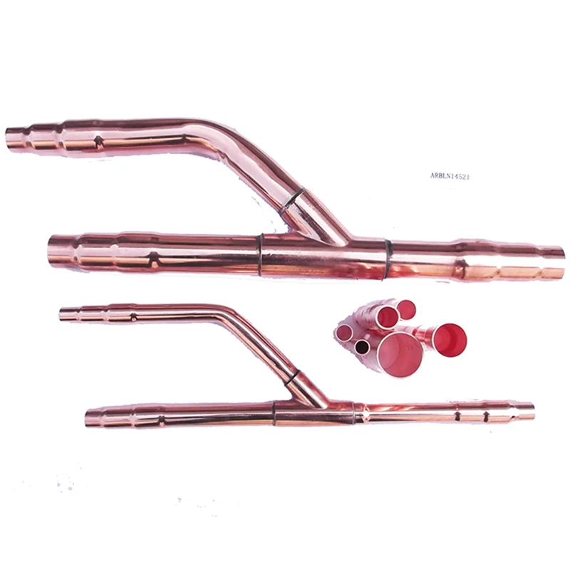 Copper Refnet Pipe With Insulation for LG VRF VRV Air Conditioning System