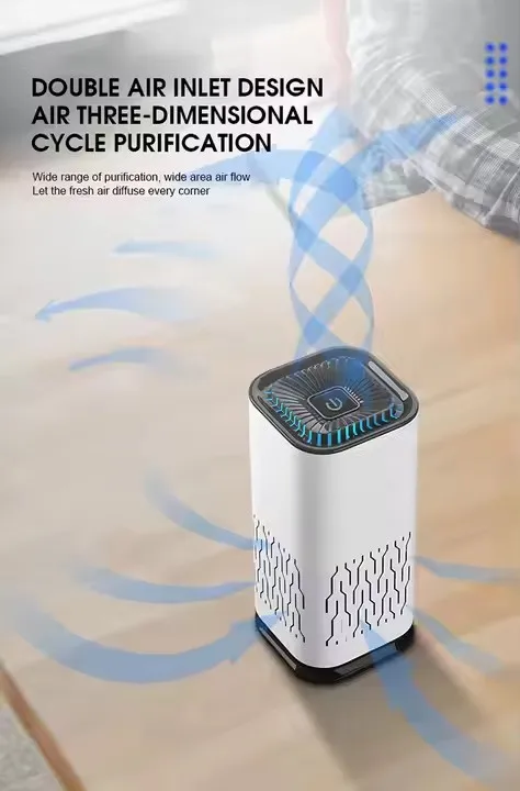 Multi - Scenario Car and Home Air Purifier, 5V Low - Voltage Operation and High Anion Concentration for Optimal Purification