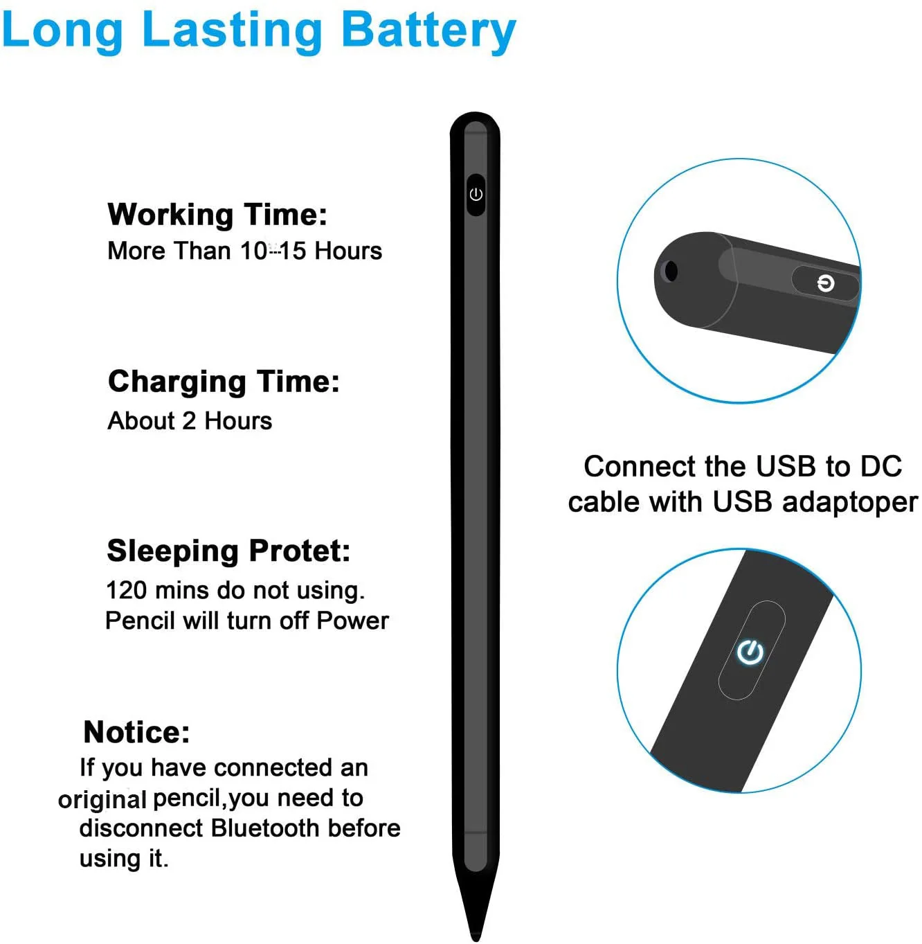 Новый активный карандаш стилус для рук умная сенсорная
