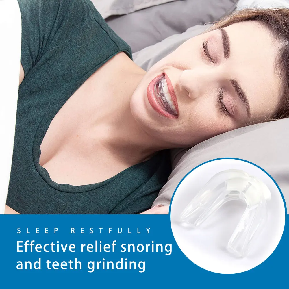 Double Braces Mouth Guard Upper And Lower Teeth Protection Mouthguard For Youth Teenageradult