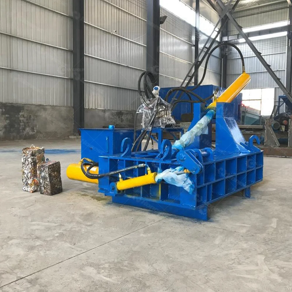 Super Quality Metal Scrap Compactor Baler  Used Scrap Metal Recycling Equipment for Sale