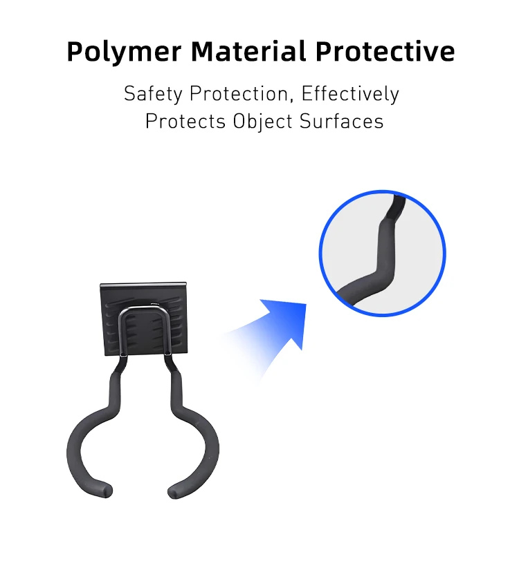 Sturdy Metal Wall Hook Heavy Duty Rustproof Garage Organizer Hanger Hook for Home Kitchen Bathroom Storage supplier