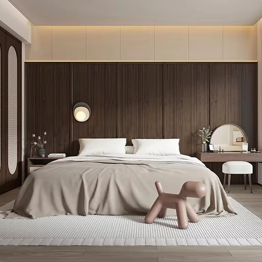 Melinco kaasaegne 3D puupinda sisaldav PVC seinapaneelid hõlpsasti puhastatavad seined magamistuba hotell kontor äriruumi elamiseks sisustus