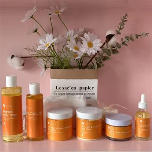 MOQ 100pcs Tumeric Oil Body Lotion Black Skin Lightening Cream Organic for Wholesales