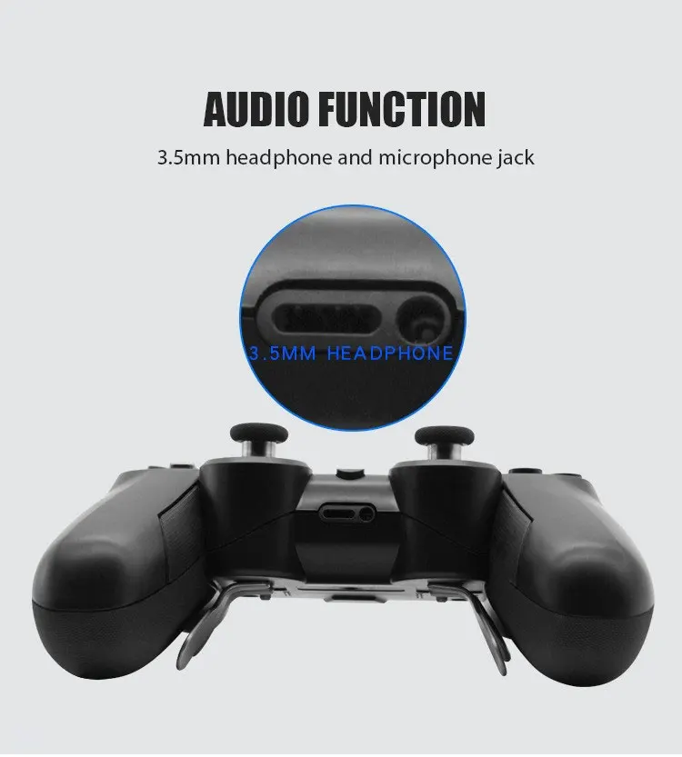 Dual vibration gamepad ps 4 elite mando pro joystick gaming wireless controller for ps4 and pc elite controller