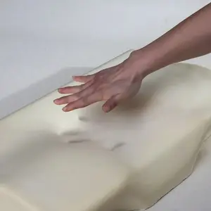 Queen Bed Bamboo Fiber butterfly Height Neck Memory Foam Pillow Is Washable and Removable